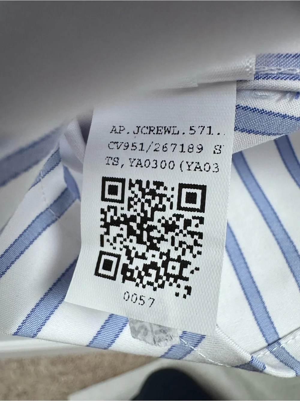 J.Crew Ondine Mini Dress in Striped Double Cotton Poplin CU783